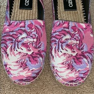 espadrille kenzo rose